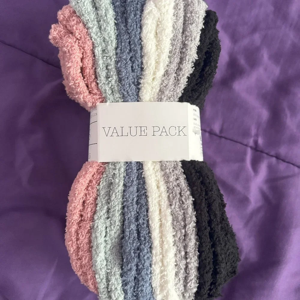 Target: Women's Cozies Low Cut Socks, 6-Pack, Shoe Size: 4-10, Multicolored - Picture 2 of 4